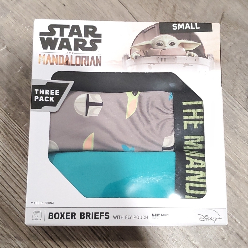 Star Wars Mandalorian 3 Pack Boxer Briefs